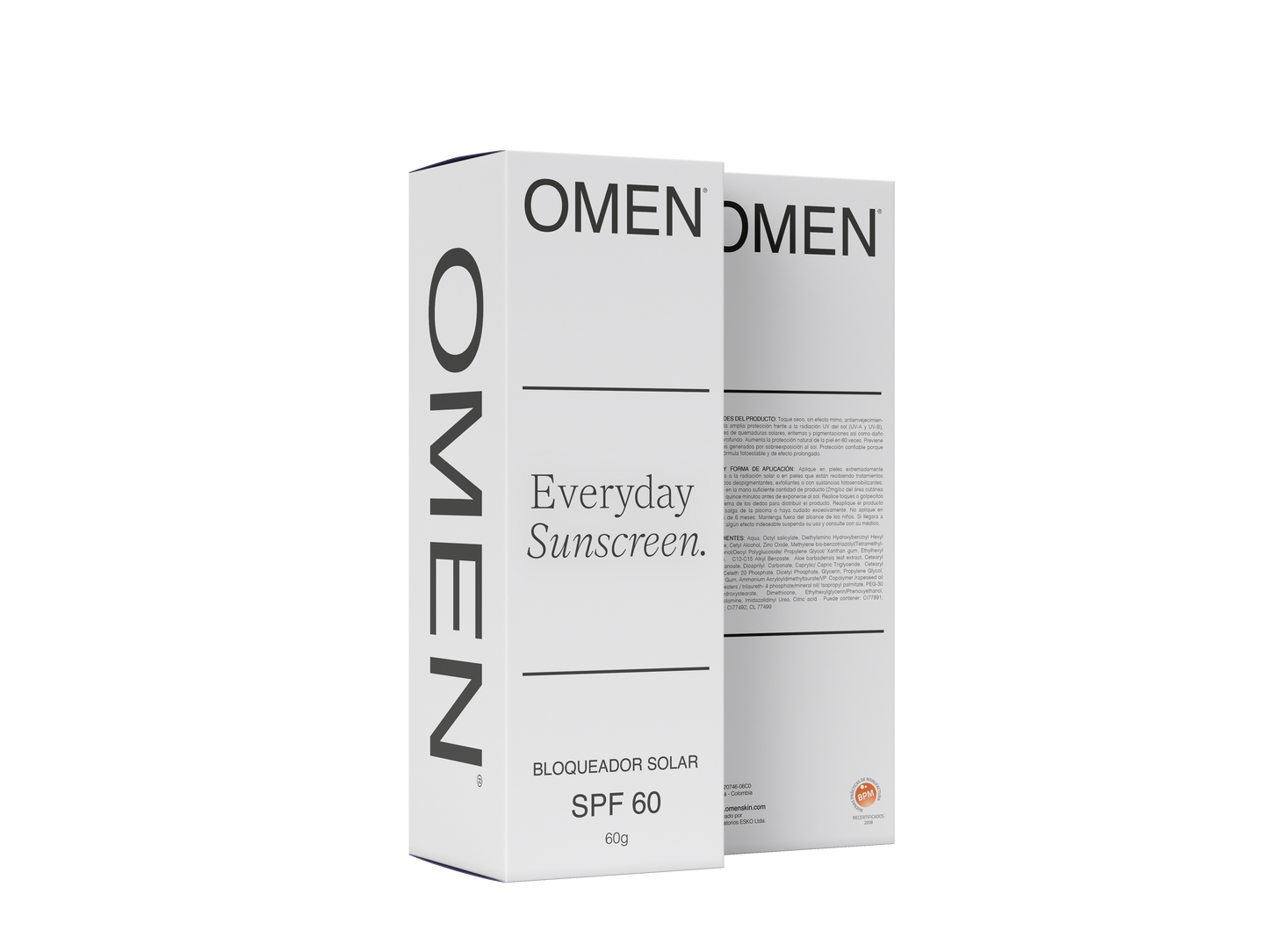 Bloqueador Solar SPF 60 para hombres | 20% OFF